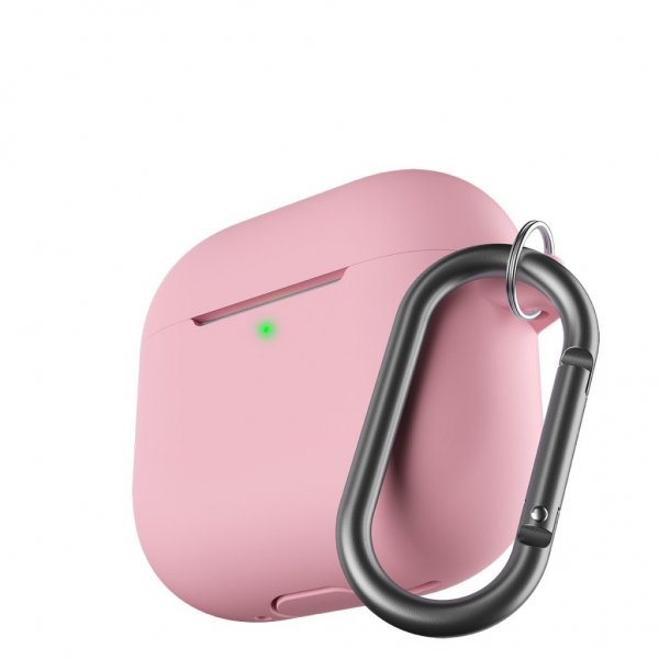 KeyBudz AirPods 4 Skal Elevate Series Blush Pink