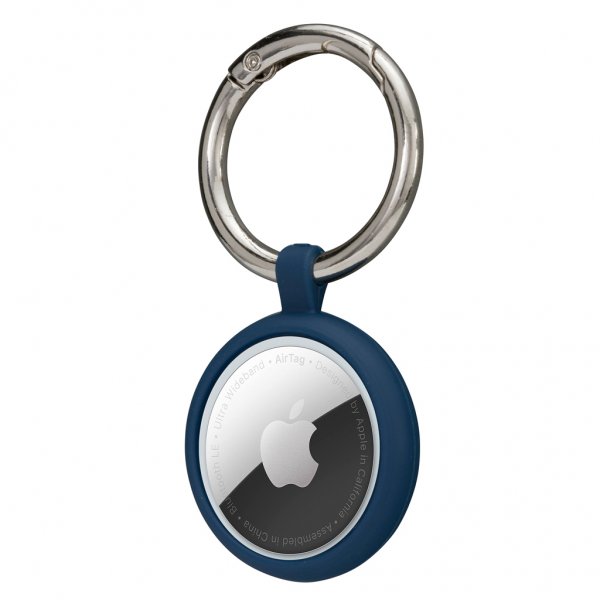 dbramante1928 Apple AirTag Hållare Greenland Key Ring Pacific Blue