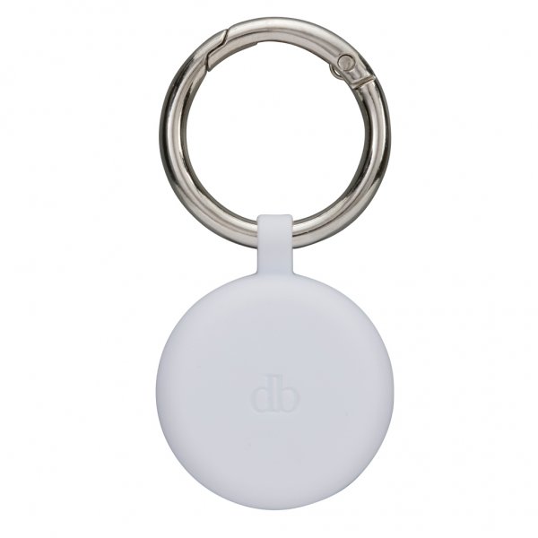 dbramante1928 Apple AirTag Hållare Greenland Key Ring Winter White