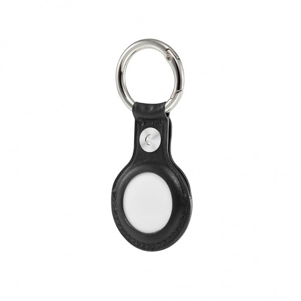 Krusell Apple AirTag Hållare Keyring Svart