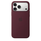 Apple Original iPhone 18 Pro Max Skal Silicone Case MagSafe Burgundy