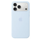 Apple Original iPhone 18 Pro Max Skal Silicone Case MagSafe Crisp Blue