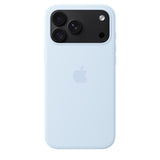 Apple Original iPhone 18 Pro Max Skal Silicone Case MagSafe Crisp Blue