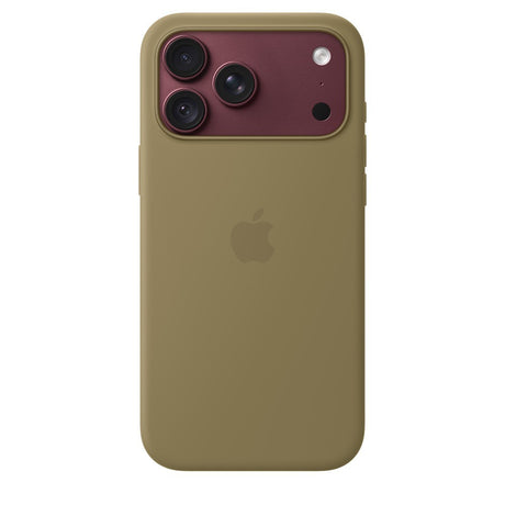Apple Original iPhone 18 Pro Max Skal Silicone Case MagSafe Olive