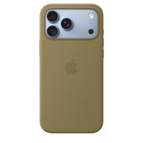 Apple Original iPhone 18 Pro Max Skal Silicone Case MagSafe Olive