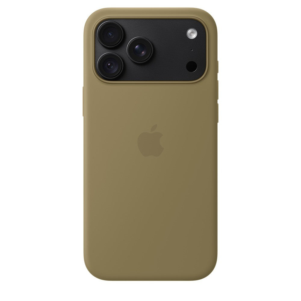 Apple Original iPhone 18 Pro Max Skal Silicone Case MagSafe Olive