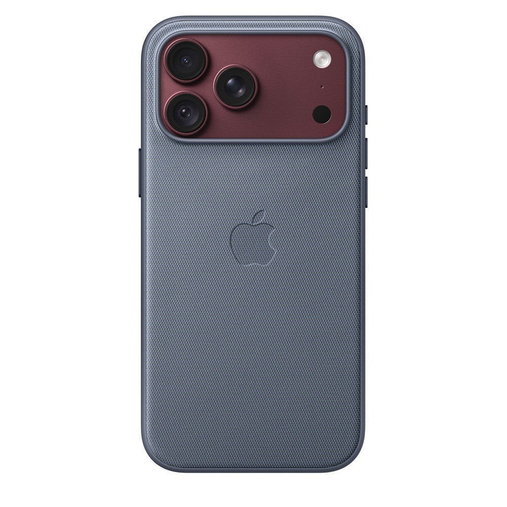 Apple Original iPhone 18 Pro Max Skal TechWoven MagSafe Chambray Blue