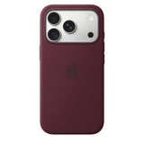 Apple Original iPhone 18 Pro Skal Silicone Case MagSafe Burgundy
