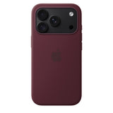 Apple Original iPhone 18 Pro Skal Silicone Case MagSafe Burgundy