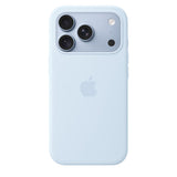 Apple Original iPhone 18 Pro Skal Silicone Case MagSafe Crisp Blue