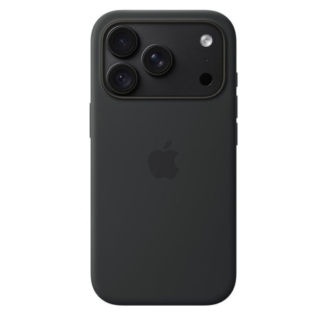 Apple Original iPhone 18 Pro Skal Silicone Case MagSafe Svart