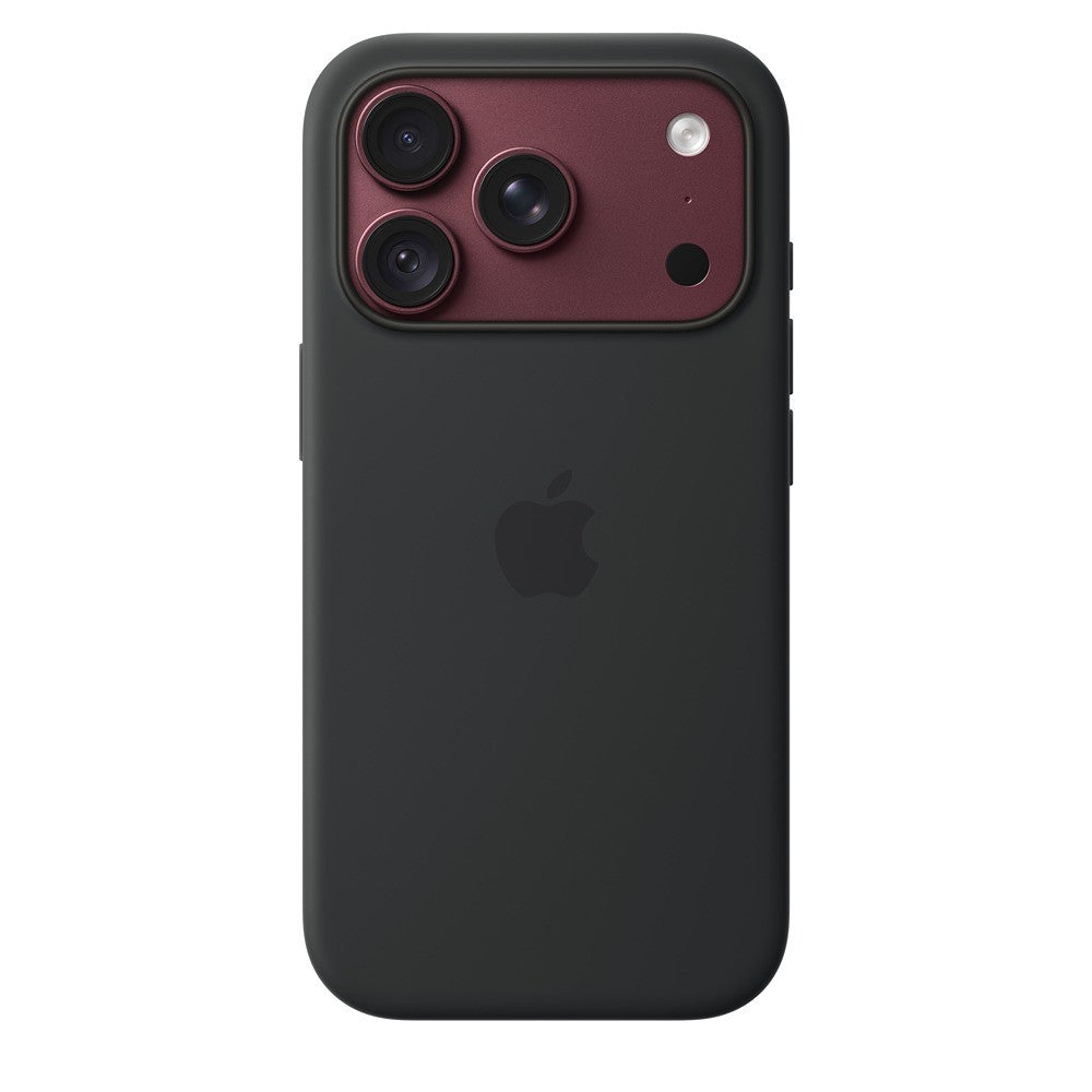 Apple Original iPhone 18 Pro Skal Silicone Case MagSafe Svart