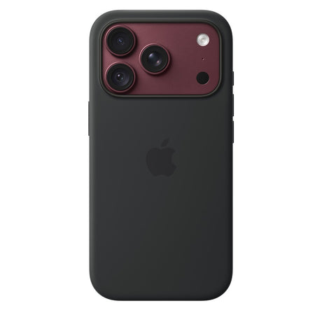 Apple Original iPhone 18 Pro Skal Silicone Case MagSafe Svart