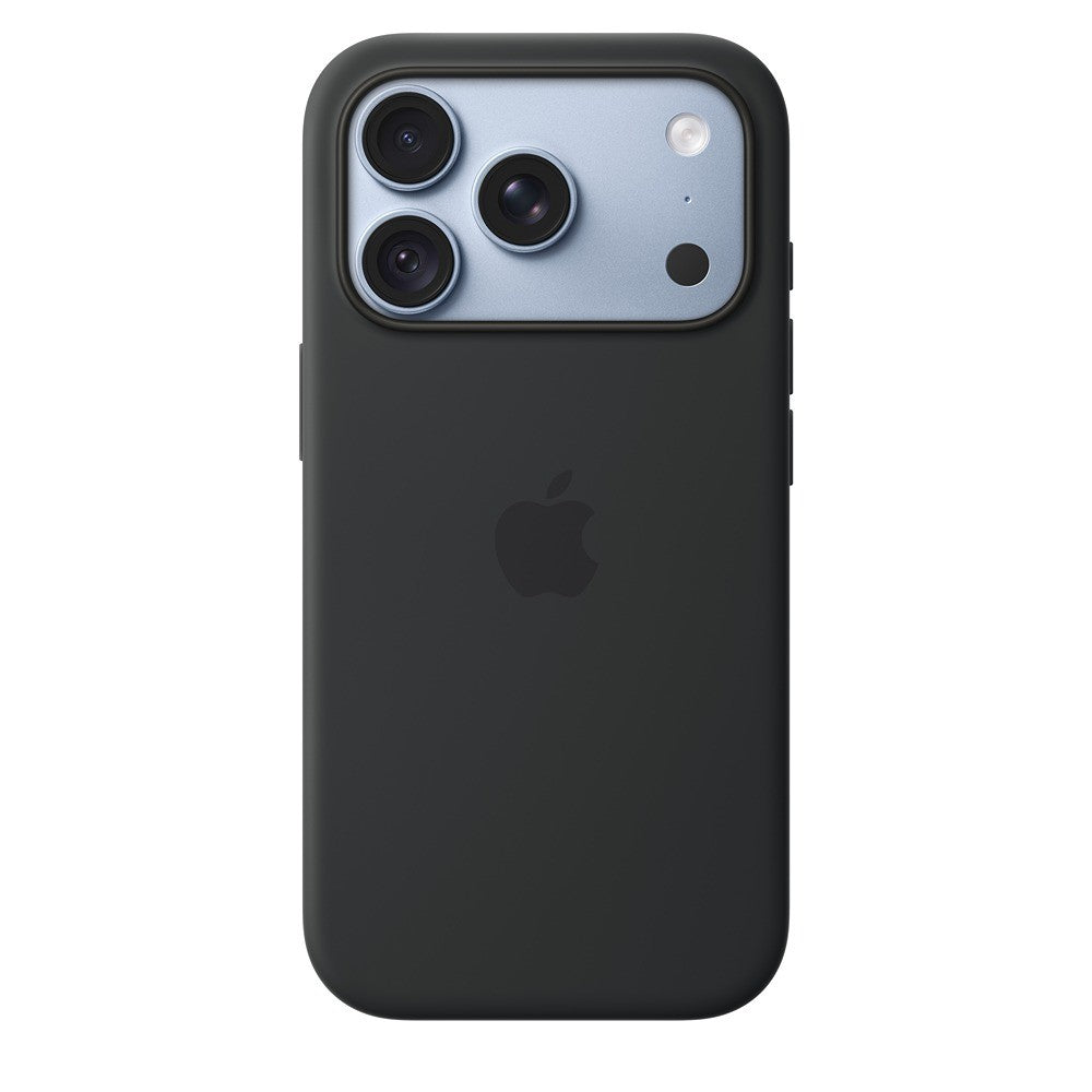 Apple Original iPhone 18 Pro Skal Silicone Case MagSafe Svart