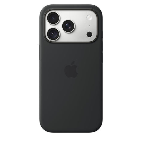 Apple Original iPhone 18 Pro Skal Silicone Case MagSafe Svart