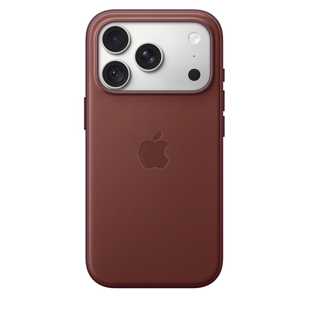 Apple Original iPhone 18 Pro Skal TechWoven MagSafe Burgundy