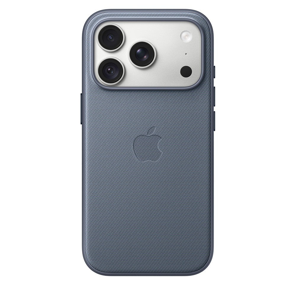 Apple Original iPhone 18 Pro Skal TechWoven MagSafe Chambray Blue