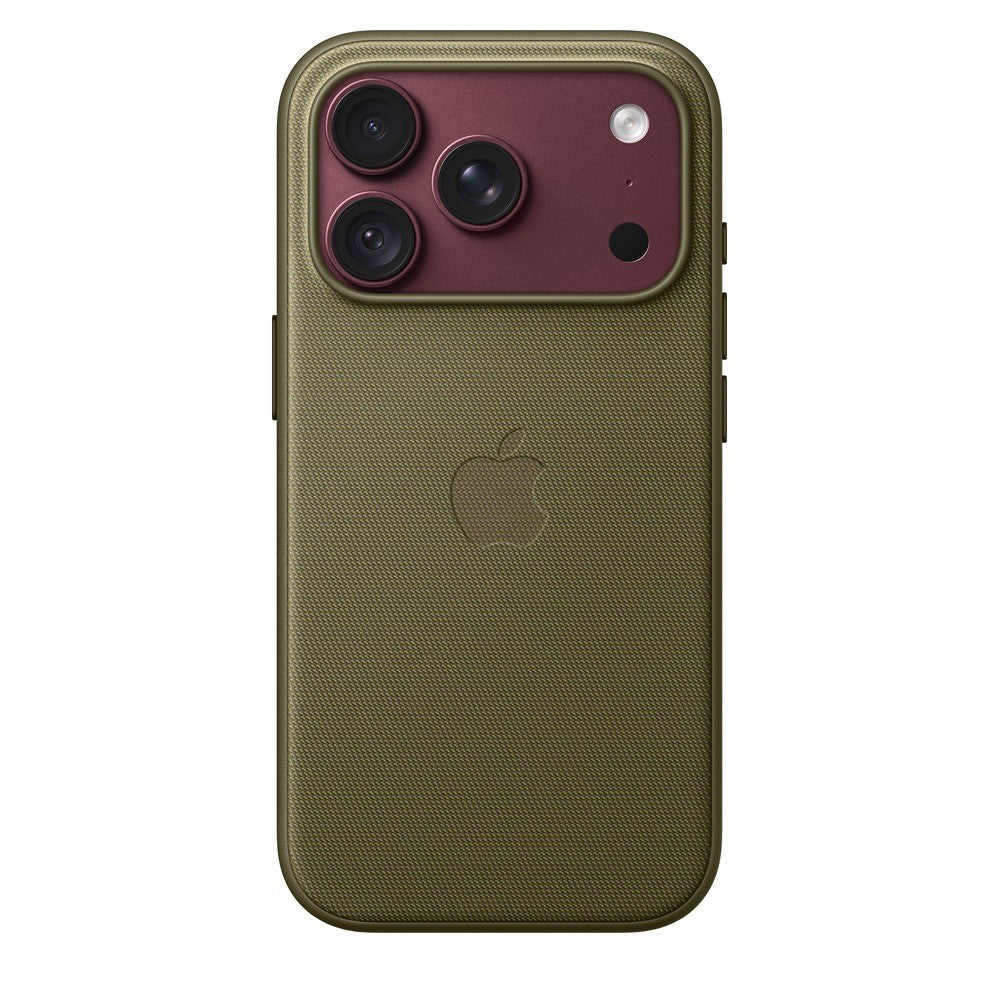 Apple Original iPhone 18 Pro Skal TechWoven MagSafe Olive