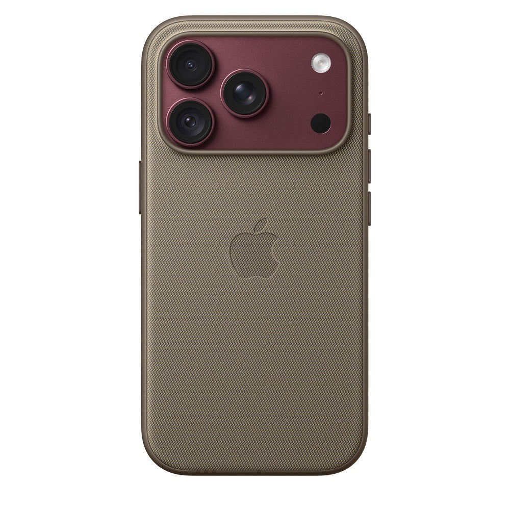 Apple Original iPhone 18 Pro Skal TechWoven MagSafe Taupe