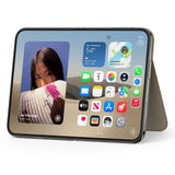 Apple Original iPhone Duo Skal Folio Kickstand MagSafe Taupe