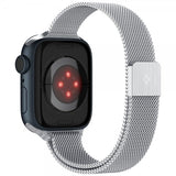 Spigen Apple Watch 38/40/41/42mm Armband Metal Fit Silver