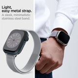 Spigen Apple Watch 38/40/41/42mm Armband Metal Fit Silver