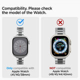 Spigen Apple Watch 38/40/41mm Armband Modern Fit 316L Silver