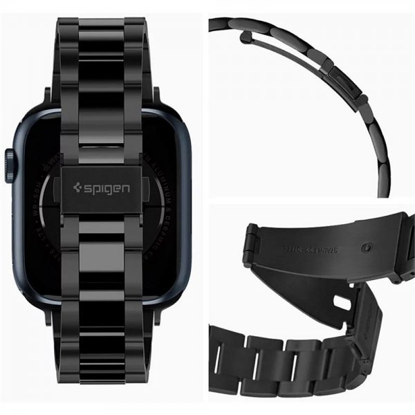 Spigen Apple Watch 38/40/41/42mm Armband Modern Fit Svart