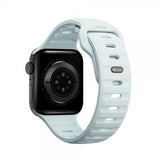 Nomad Apple Watch 38/40/41/42mm Armband Sport Band Icy Blue Glow