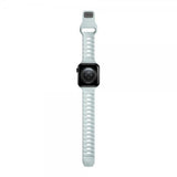 Nomad Apple Watch 38/40/41/42mm Armband Sport Band Icy Blue Glow