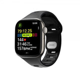 Nomad Apple Watch 38/40/41/42mm Armband Tempo Band Svart