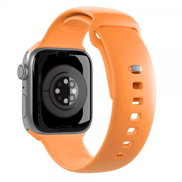 Puro Apple Watch 38/40/41/42mm Armband ICON Silicone Band Apricot