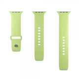 Puro Apple Watch 38/40/41/42mm Armband ICON Silicone Band Matcha Green