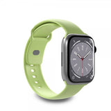 Puro Apple Watch 38/40/41/42mm Armband ICON Silicone Band Matcha Green