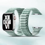 Apple Watch 38/40/41/42mm Armband Mocka Grön