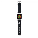 Karl Lagerfeld Apple Watch 38/40/41/42mm Armband Rubber NFT Choupette Svart