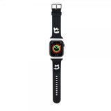 Karl Lagerfeld Apple Watch 38/40/41mm Armband Rubber NFT Karl & Choupette Svart