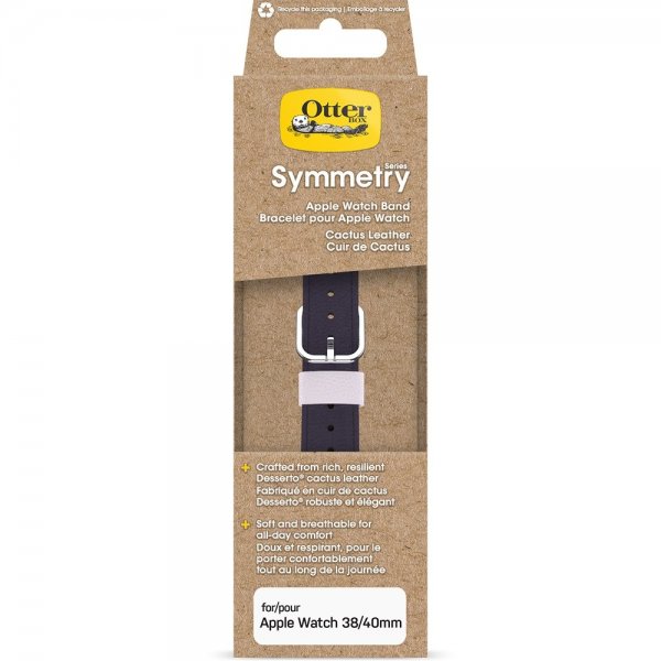 Otterbox Apple Watch 38/40/41/42mm Armband Symmetry Cactus Leather Plum Luxe