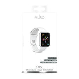 Puro Apple Watch 38/40/41/42mm Armband ICON Silicone Band Vit