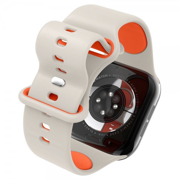Spigen Apple Watch 40/41/42mm Armband Nano Pop Orange Beige