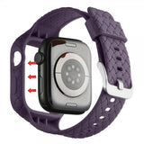 Apple Watch 41mm Armband Vävtextur Lila