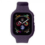 Apple Watch 41mm Armband Vävtextur Lila