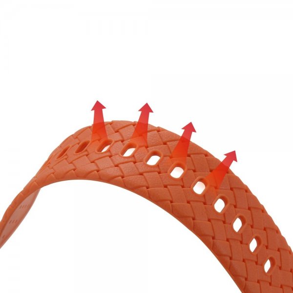 Apple Watch 41mm Armband Vävtextur Orange