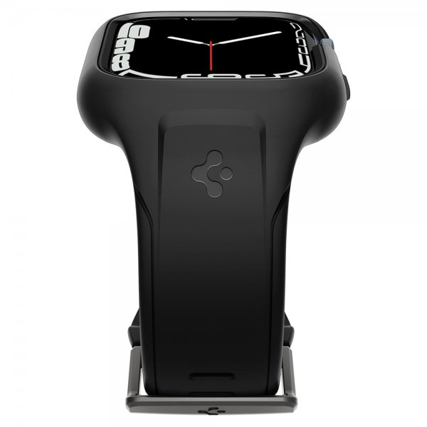 Spigen Apple Watch 41mm Skal med Armband Liquid Air Pro Svart