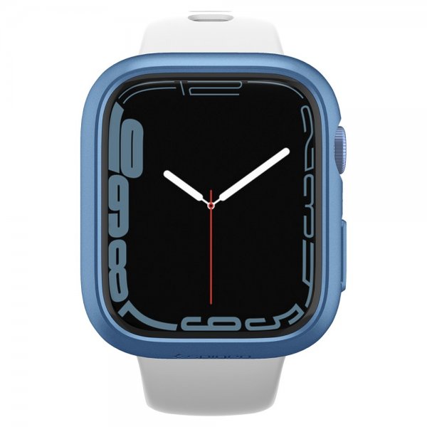 Spigen Apple Watch 41mm Skal Thin Fit Metallic Blue