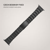 Fixed Apple Watch 42/44/45/46mm Armband Titanium Strap Svart