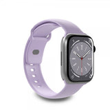 Puro Apple Watch 44/45/46mm/Apple Watch Ultra Armband ICON Silicone Band Lavender