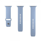 Puro Apple Watch 44/45/46mm/Apple Watch Ultra Armband ICON Silicone Band Powder Blue
