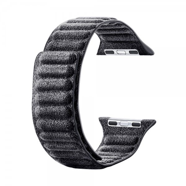 Apple Watch 44/45/46mm/Apple Watch Ultra Armband Mocka Svart