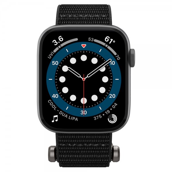 Spigen Apple Watch 44/45/46mm/49mm Armband DuraPro Flex Svart